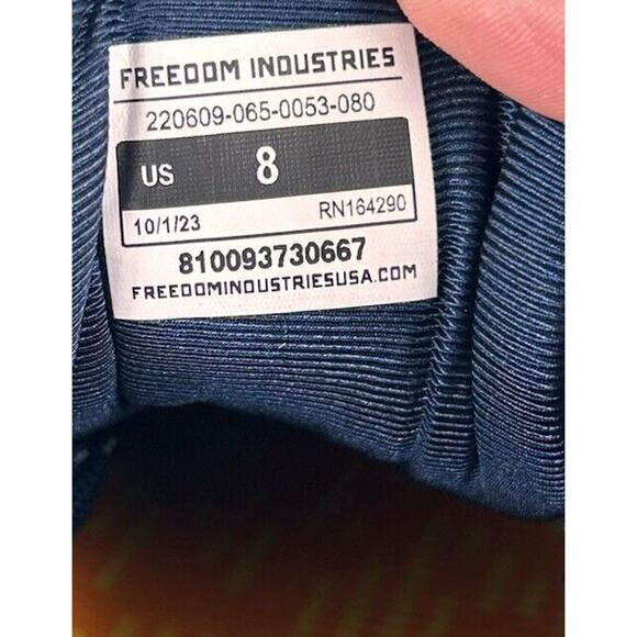 Freedom Industries XP1-RT Shoes Men's Size 8 Blue Athletic Crossfit Running - Picture 2 of 8